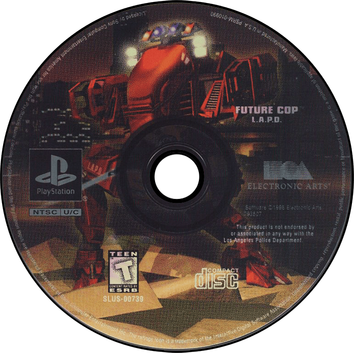 Future Cop LAPD screenshot 3 for Playstation